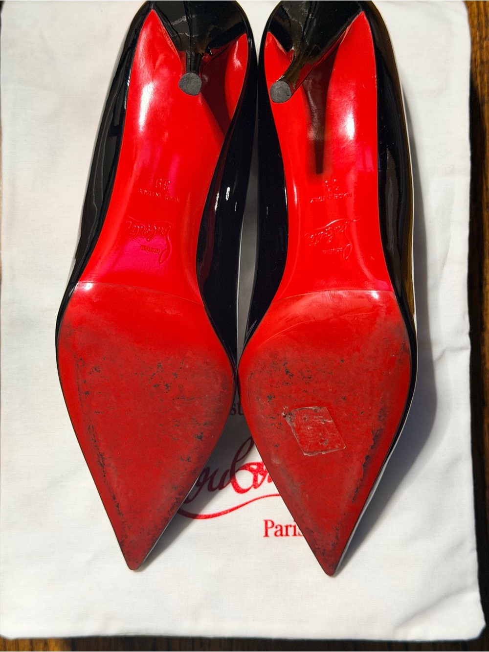 Miss Z 80 mm Pumps - Patent calf leather - Black - Women - Picture 4 of 4